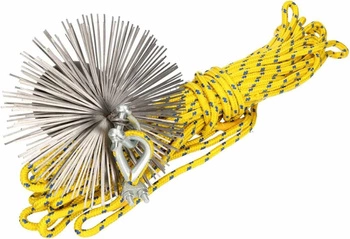 Kit de curățare a coșului de fum 250 mm 12 m