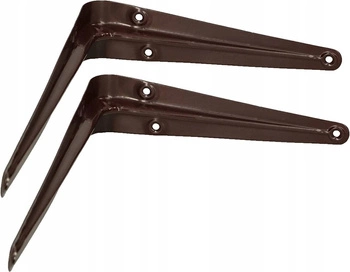 Cot pentru raft susținere 20x15 cm 2 buc. - Culoare maro