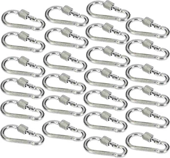 Carabină pivotantă 40 cârlig de frânghie - 25 buc.