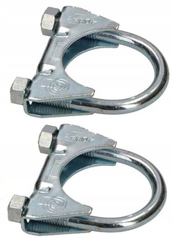 Clemă pentru țevi cibant fi 40 mm oțel - 2 buc.