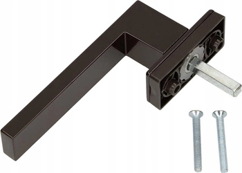 Mâner de fereastră din aluminiu mâner de balcon negru