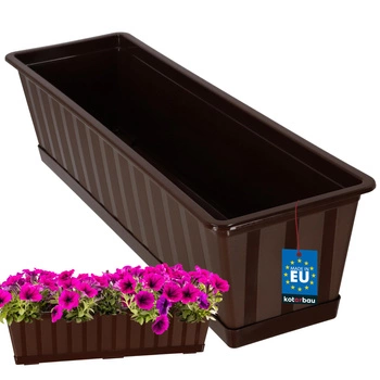 Cutie de balcon 60 cm ghiveci pentru terasă balcon