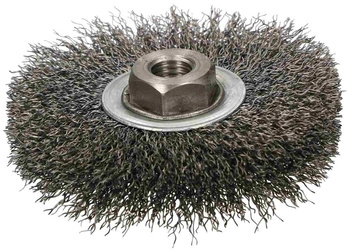 Perie cu roți de sârmă 100mm polizor m14