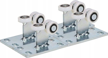 Cărucior cu 3 rulouri fi 25 cu rulouri fixe - 4 buc.