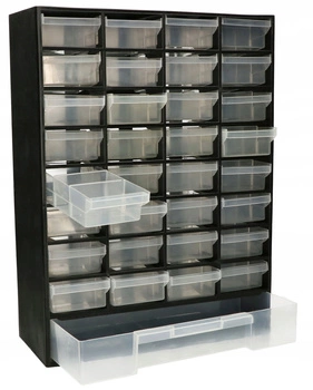 33 de sertare de organizare a bancului de lucru cu sertare modulare