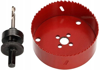 Ferăstrău de găurit bi-metal 105mm adaptor de frezare a coroanei