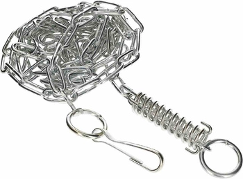 Lanț pentru cușcă de câine cu arc de salt 5 mm x 3 m