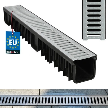 Jgheab de desecare liniară canal de grilă 1m