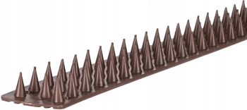 Benzi cu țepi de plastic pentru păsări porumbei 50x4.5cm