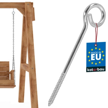 Cârlig de balansare suport cu șurub pentru lemn 230x10 mm