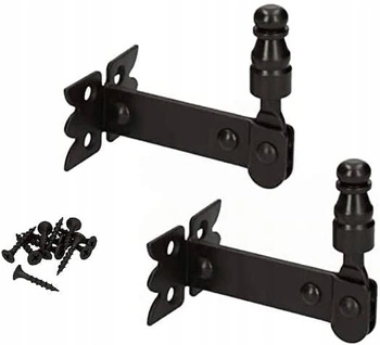 Blocare închidere limitator pentru obloane 68 mm - 2 buc - Culoare negru