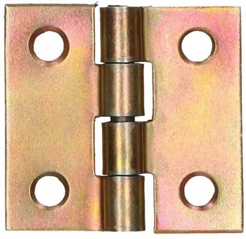 Gaură fixă 25x25 mm suport pentru mobilă metalică