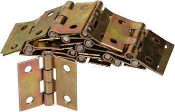 Suport de mobilă metalică fixed hinge 25x25 mm 50 buc.