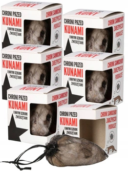 Kunagone kit marten hair repellent pentru casă mașină - 6 buc.