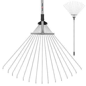 Greblă metalică reglabilă 19-64 cm