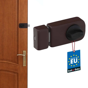 Încuietoare de ușă suspendată maro 50 mm