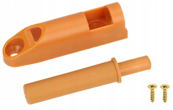 Amortizor cu adaptor pentru închidere silențioasă a dulapurilor - Culoare stejar