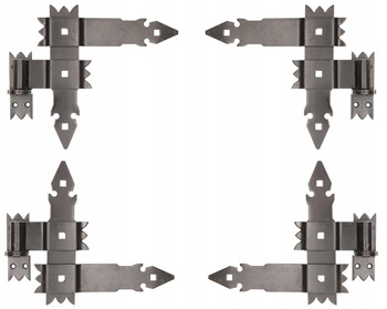 250 garaj colț de colț cu balama pentru obloane