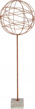Sferă ornament de grădină metal rugină 40
