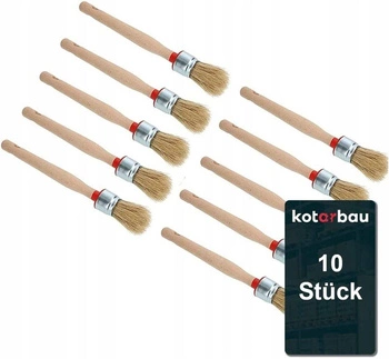 25mm inel rotund perie rotundă perie set 10pcs.