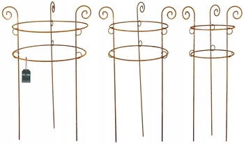 Set suport rugina suport pergola otel flori - Culoare rugina