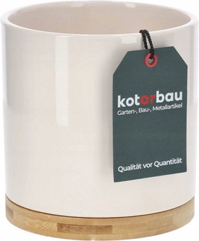 Ghiveci de flori din ceramică ghiveci de protecție cu bambus fi13