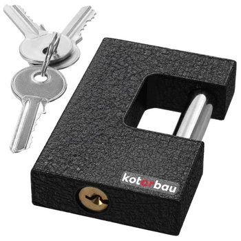 Lacăt cu cheie 90 mm