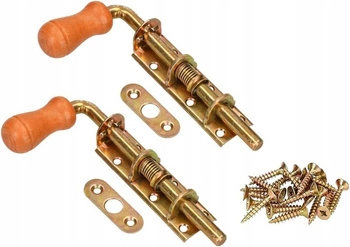 Bolț de blocare 150 mm picior cu arc - 2 buc.