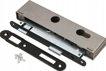 Broască îngropată cutie casetă stânga dreapta 72x34mm - Culoare negru