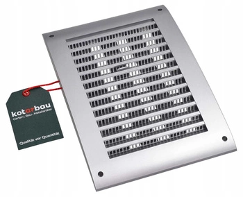 Grilă de ventilație închisă cu plasă 170x250mm