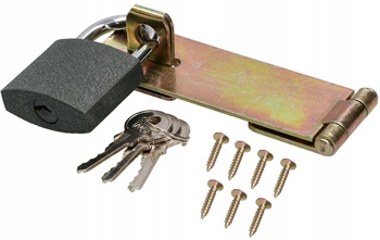 Zincat bolț cu lacăt de blocare a ușii cu lacăt