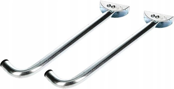 Cârlig pliabil pentru subsol garaj 300mm - 2 buc.