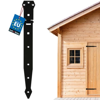 Balama foișor pentru uși obloane 350 mm – Culoare neagră