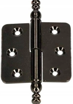 Mobilier decorativ balama pliabilă negru dreapta