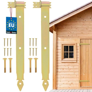 Curea de aur balama aur decorativ 500 mm set de 2 buc.