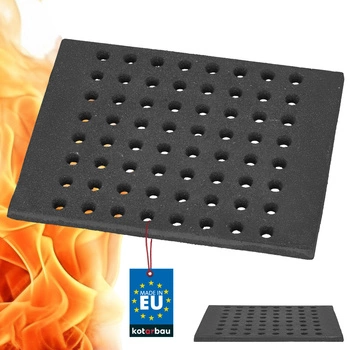 Grătar fontă pentru sobă 30x24 cm