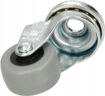 Rotiță pivotantă pentru mobilă roată cu alezaj cu rulment de 30 mm