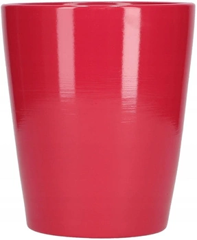 Ghiveci de flori din ceramică 12 cm roz