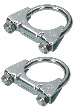 Clemă pentru țevi cibant fi 42 mm oțel - 2 buc.