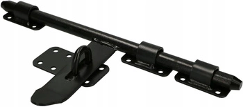 340mm ușă de garaj șurub îngust negru