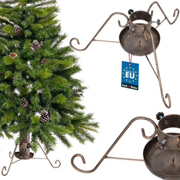 Pom de crăciun stand de 80mm rezervor de oțel