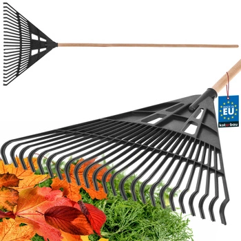 Greblă ventilator pentru iarbă de grădină 610mm