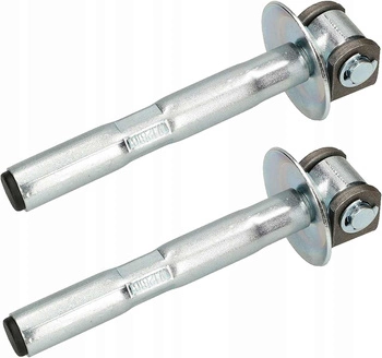 Balamale reglabile pentru porticuri ancoră + rozetă m20 fi27 - set de 2 buc.