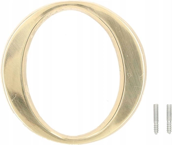 Litera "o" pentru înălțimea ușii casei în alamă 10 cm