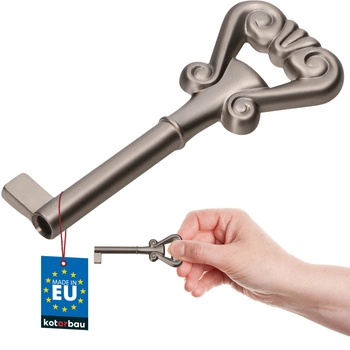 Cheie mobilier bar universală decorativă retro satin 7 cm