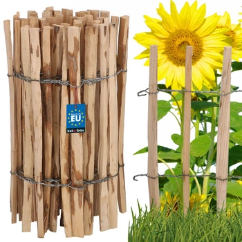 Hazel gard împrejmuire borduri palisadă ardezie 60 cm