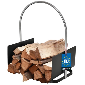 Coș de transport de foc coș pentru lemne 37 cm