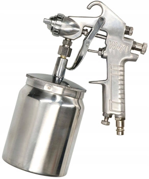 Pistol de pulverizare 1,5 mm rezervor inferior 0,6 l oțel