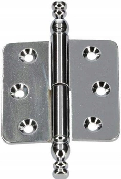 Mobilier decorativ balama pliabilă crom dreapta