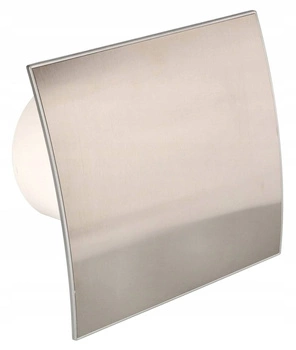 Ventilator de baie domestică fi 100mm panou argint